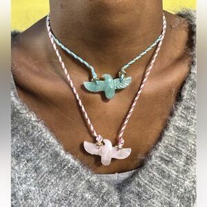 Boho bird necklace S908
